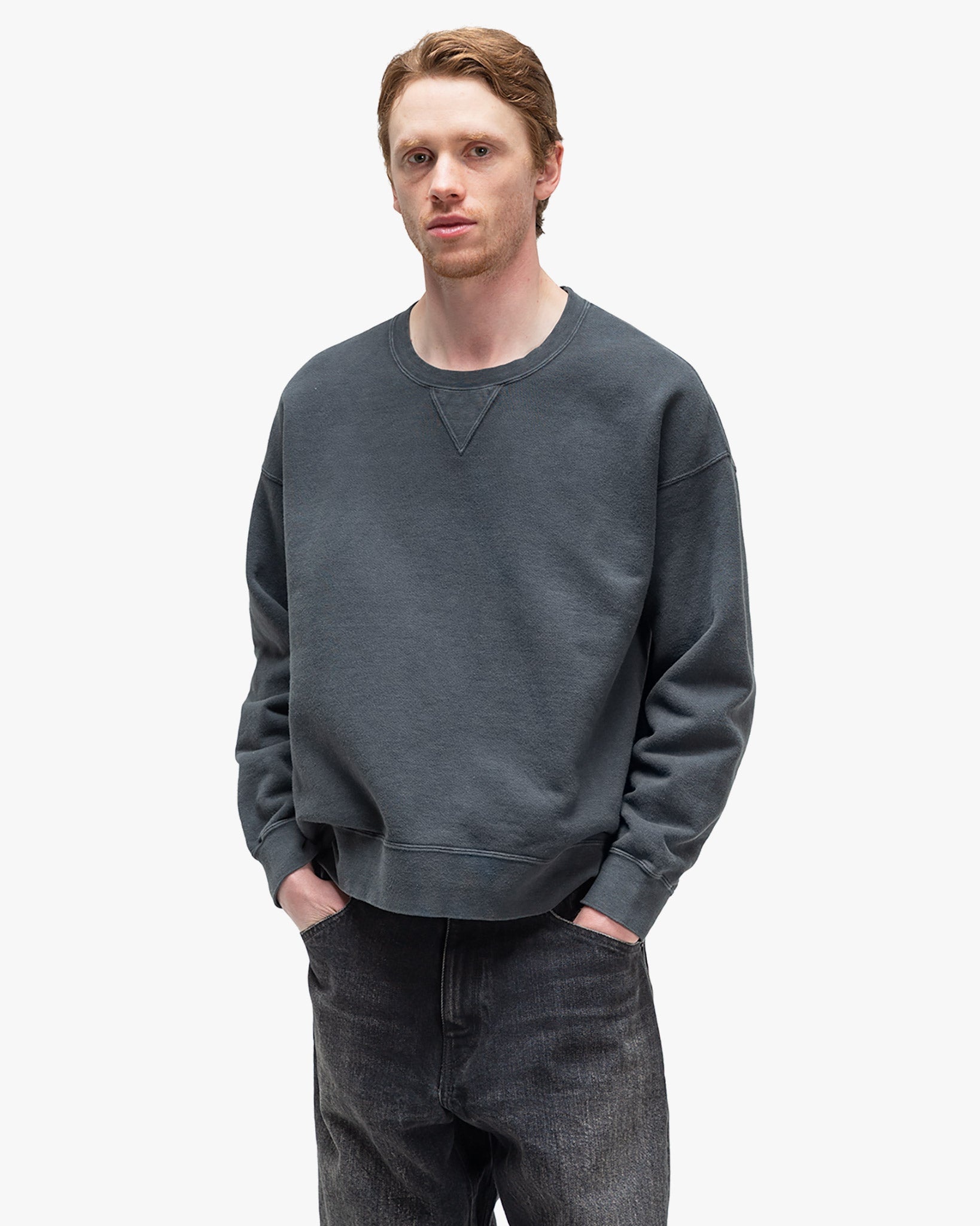 Jumbo SB Sweat L/S DMGD Black - 4