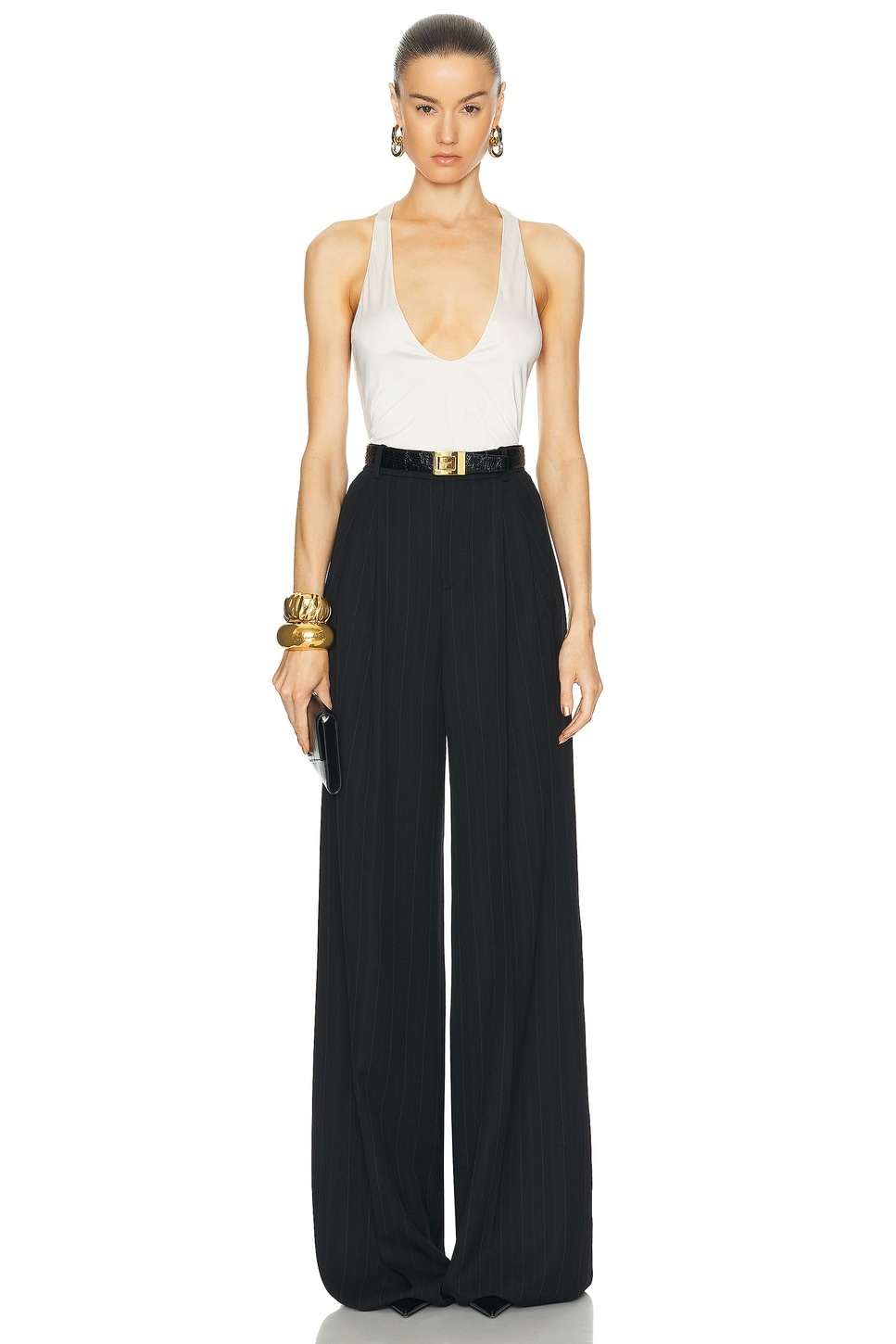 Wide Leg Trouser - 4