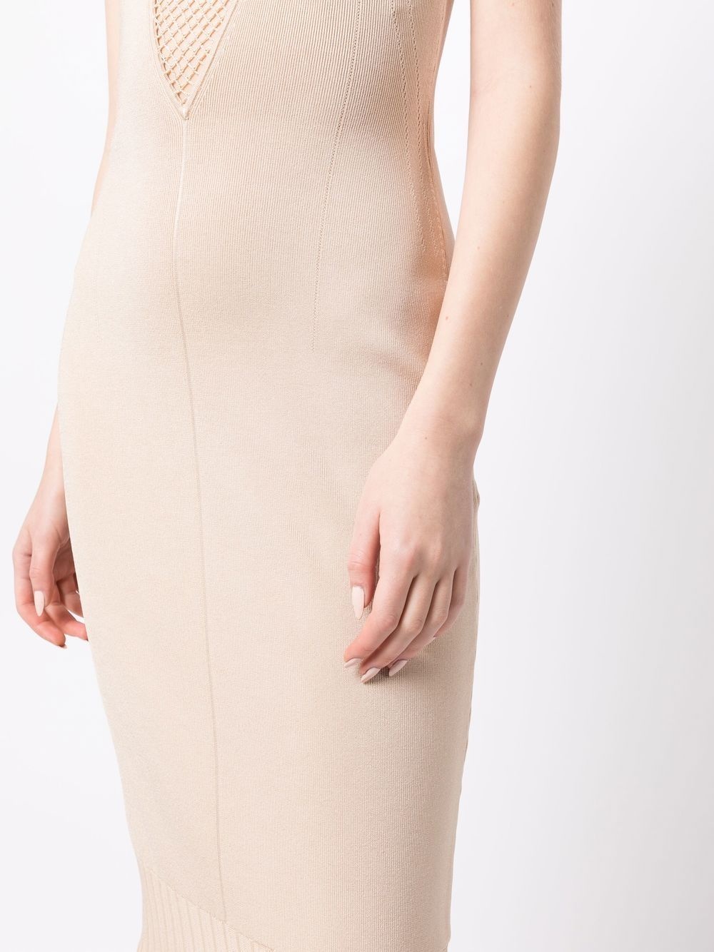 Erato pleated-hem dress - 5