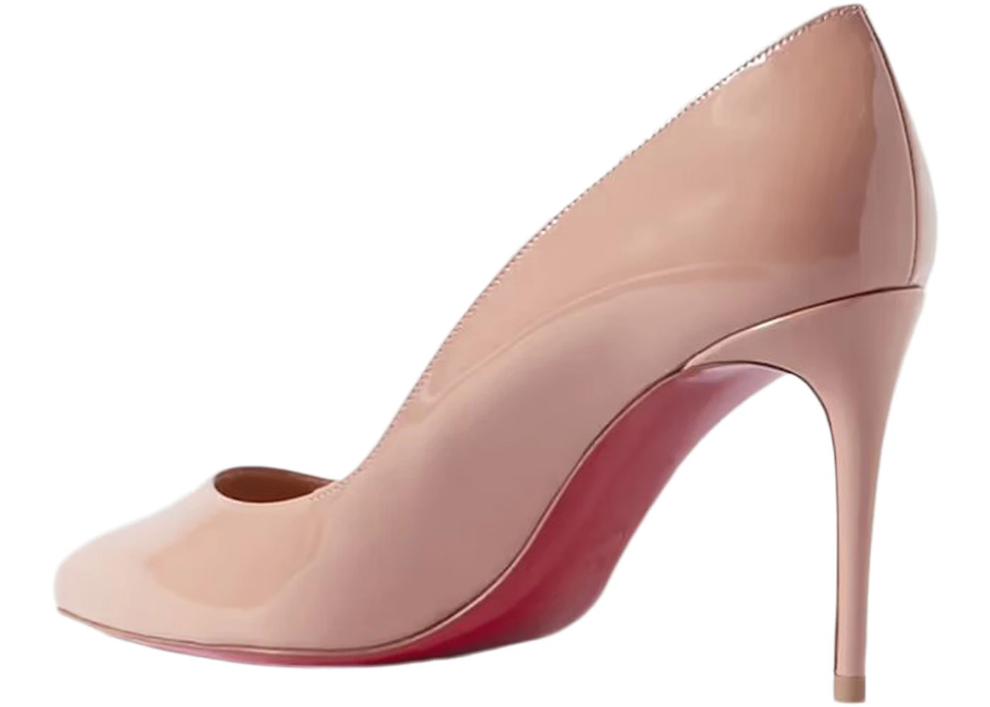 Christian Louboutin Pigalle 85mm Pump Nude Patent Leather - 2