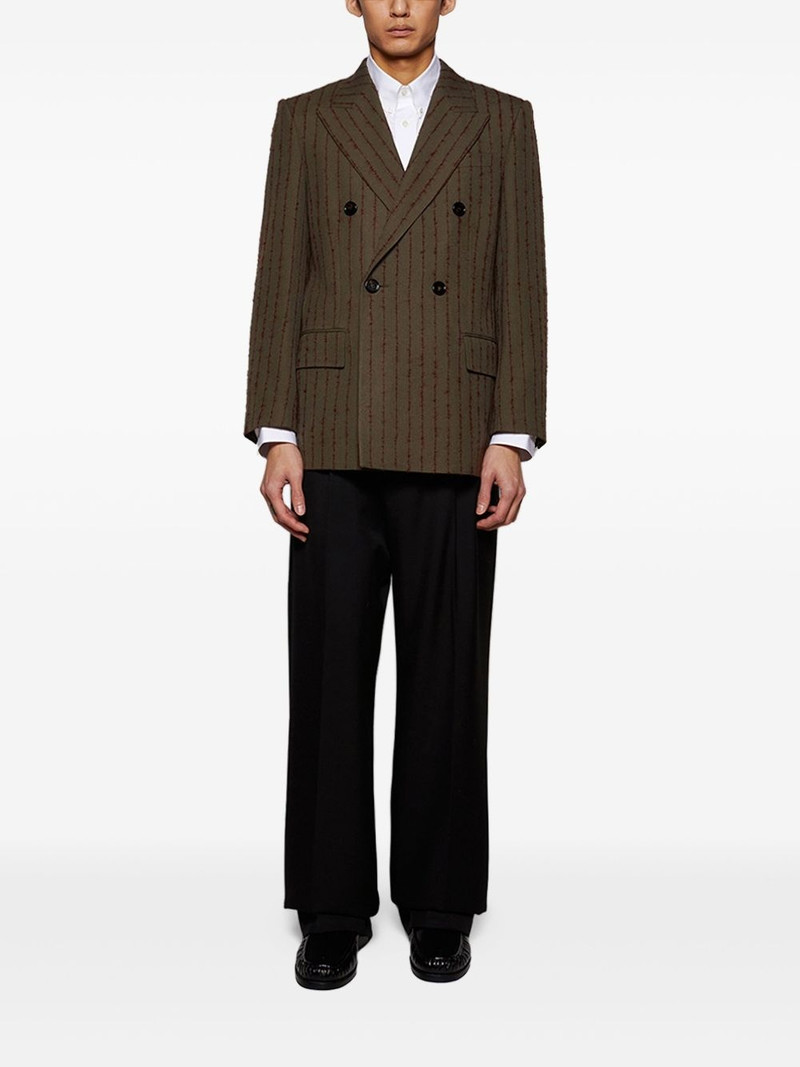 Burberry double-breasted blazer outlook