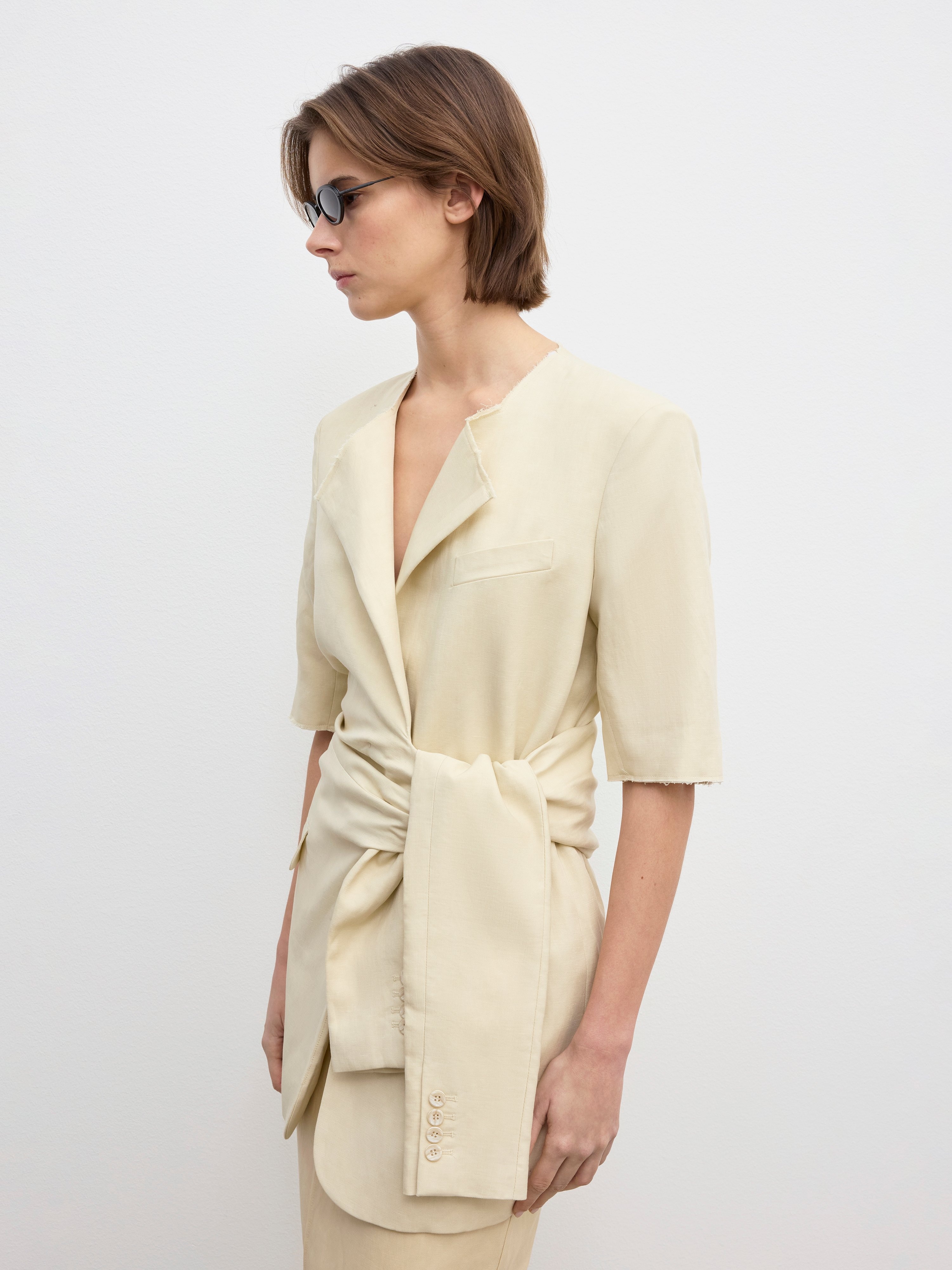 Deconstructed blazer - 4