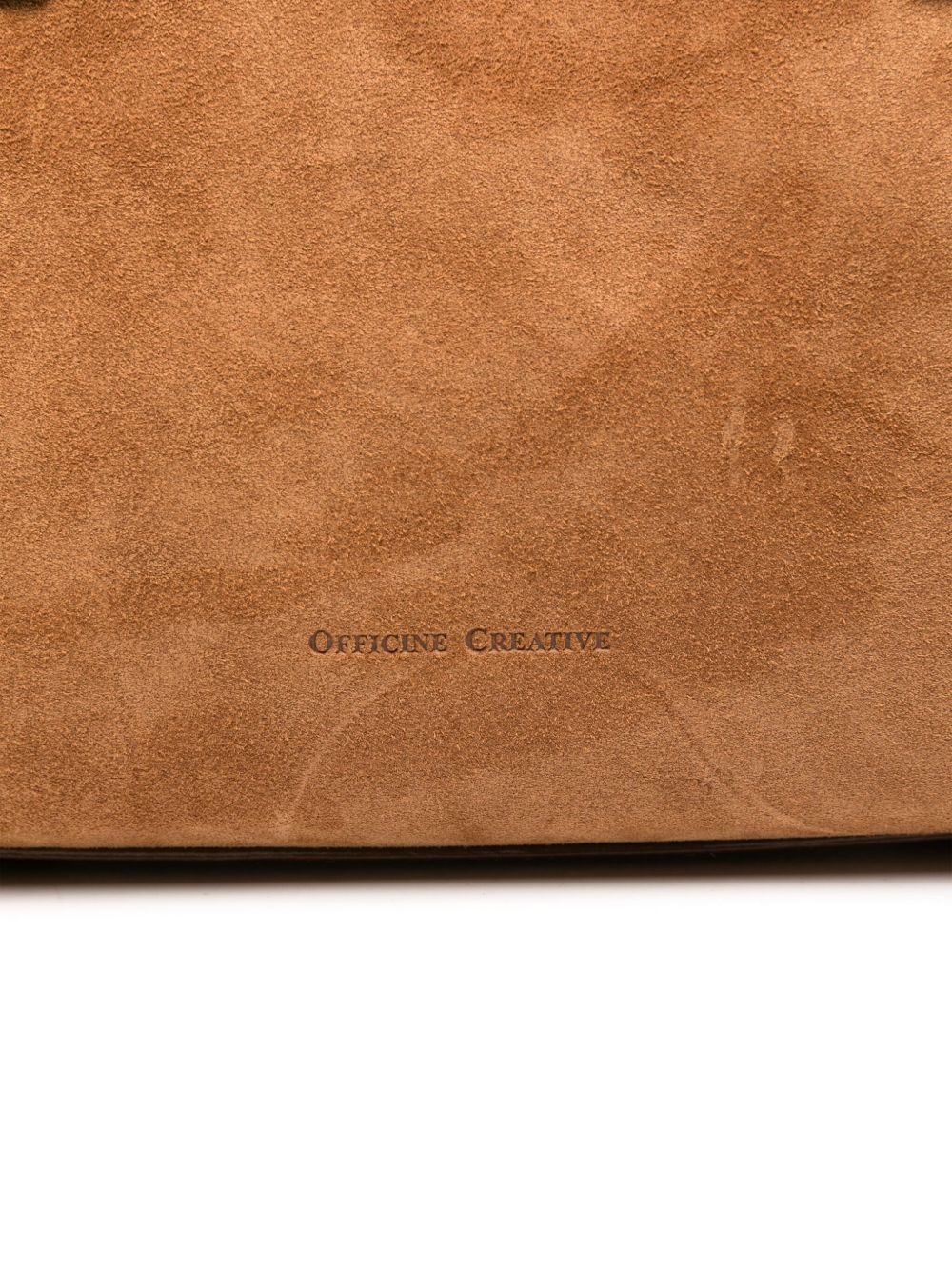 Saddle 009 suede tote bag - 4