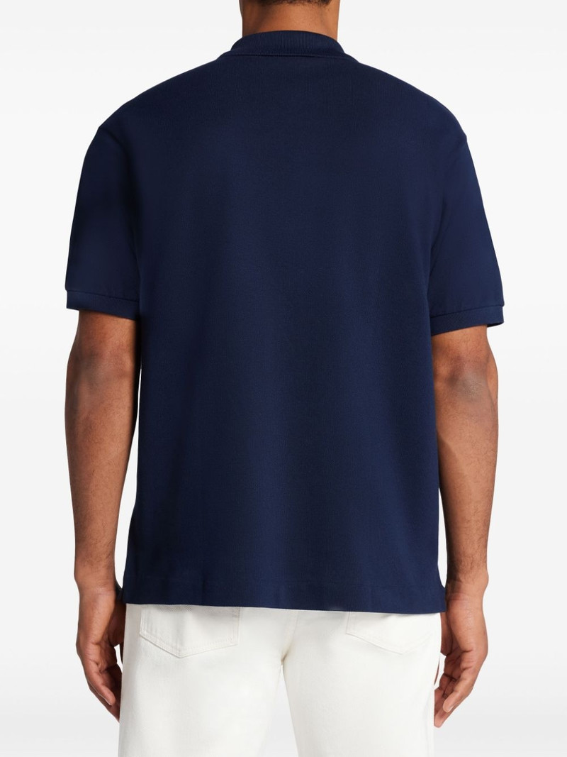 logo-appliquÃ© polo shirt 4