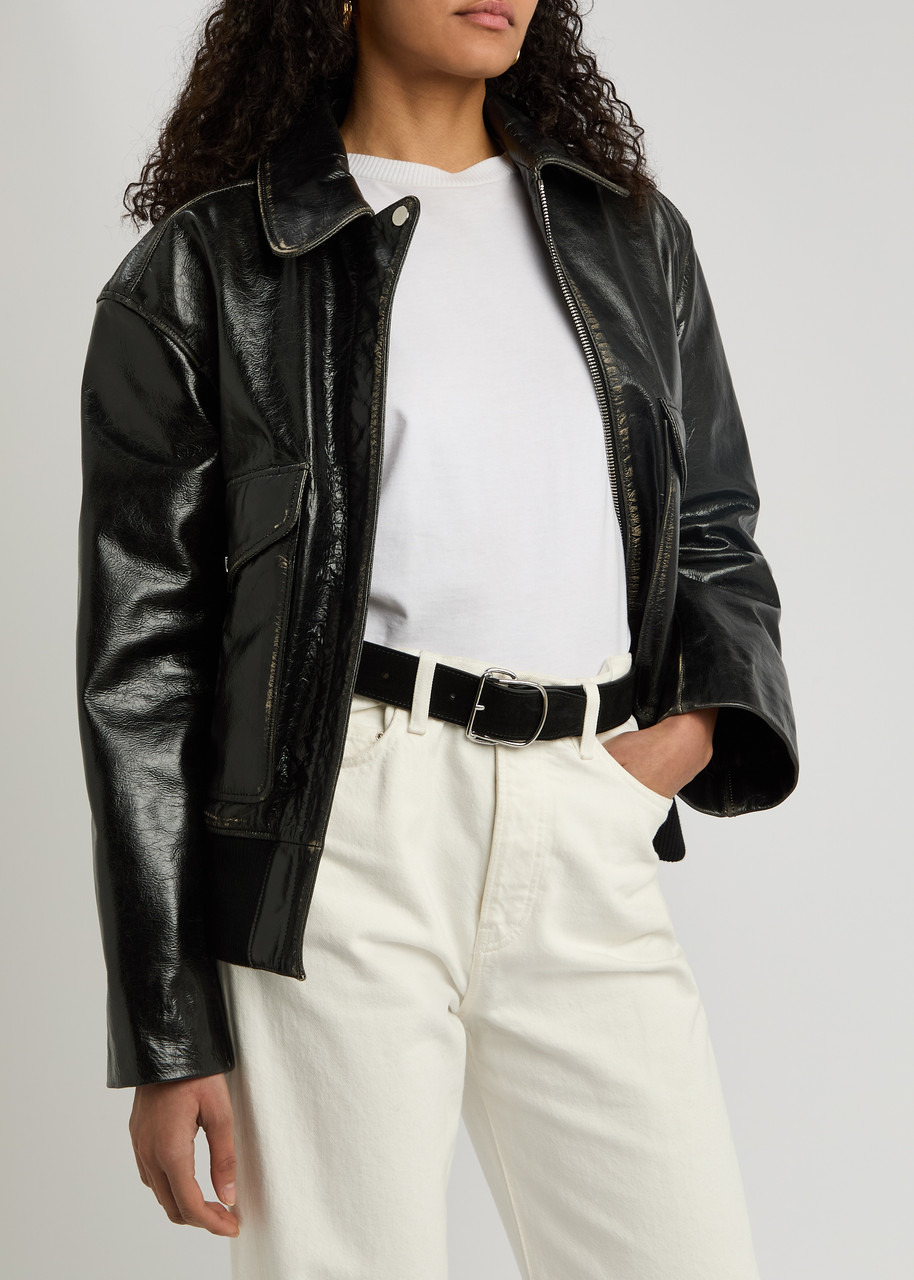 Toteme Swirl Suede Belt - 3