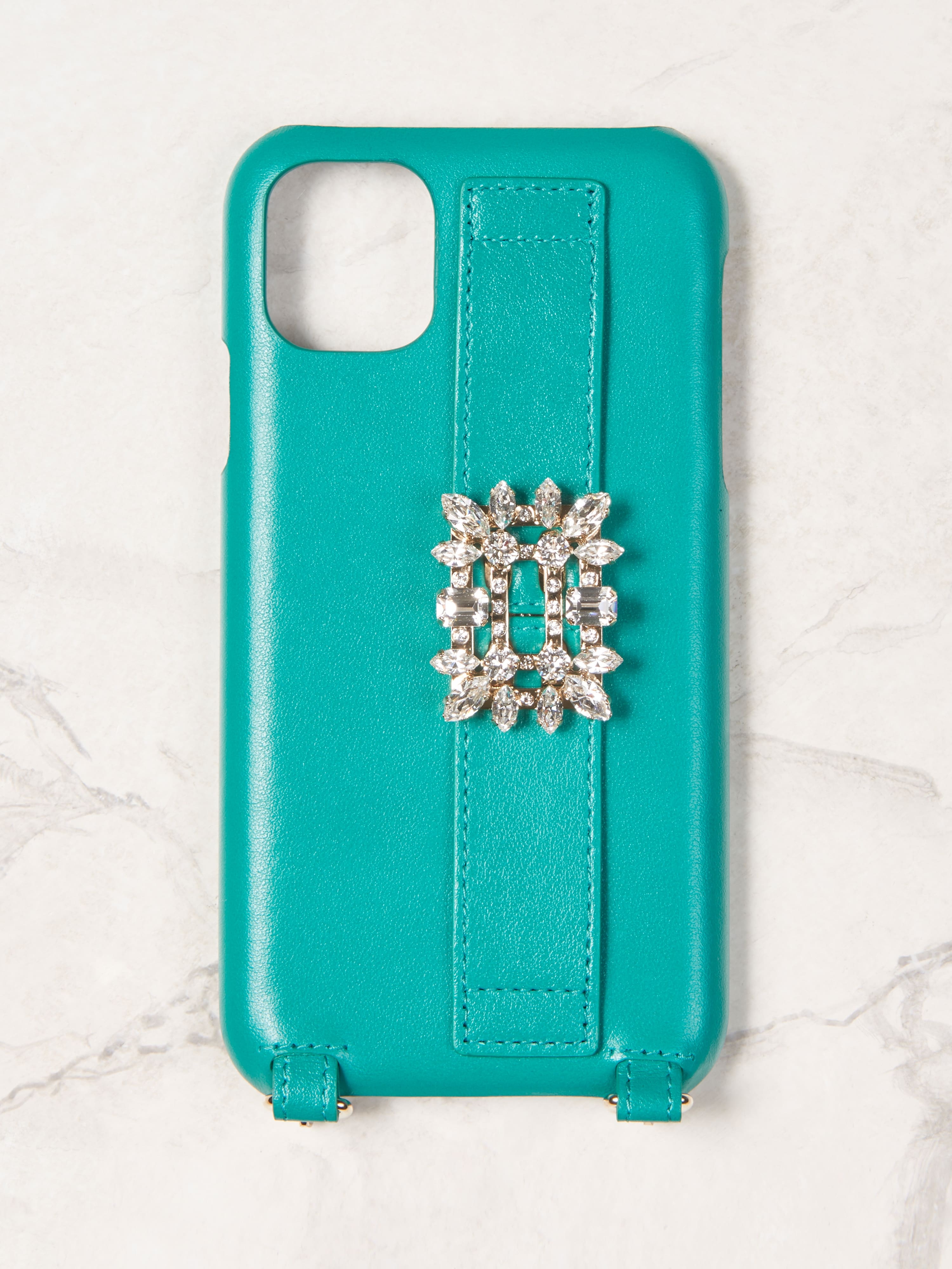 Broche Vivier Buckle iPhone 11 Case in Leather - 1