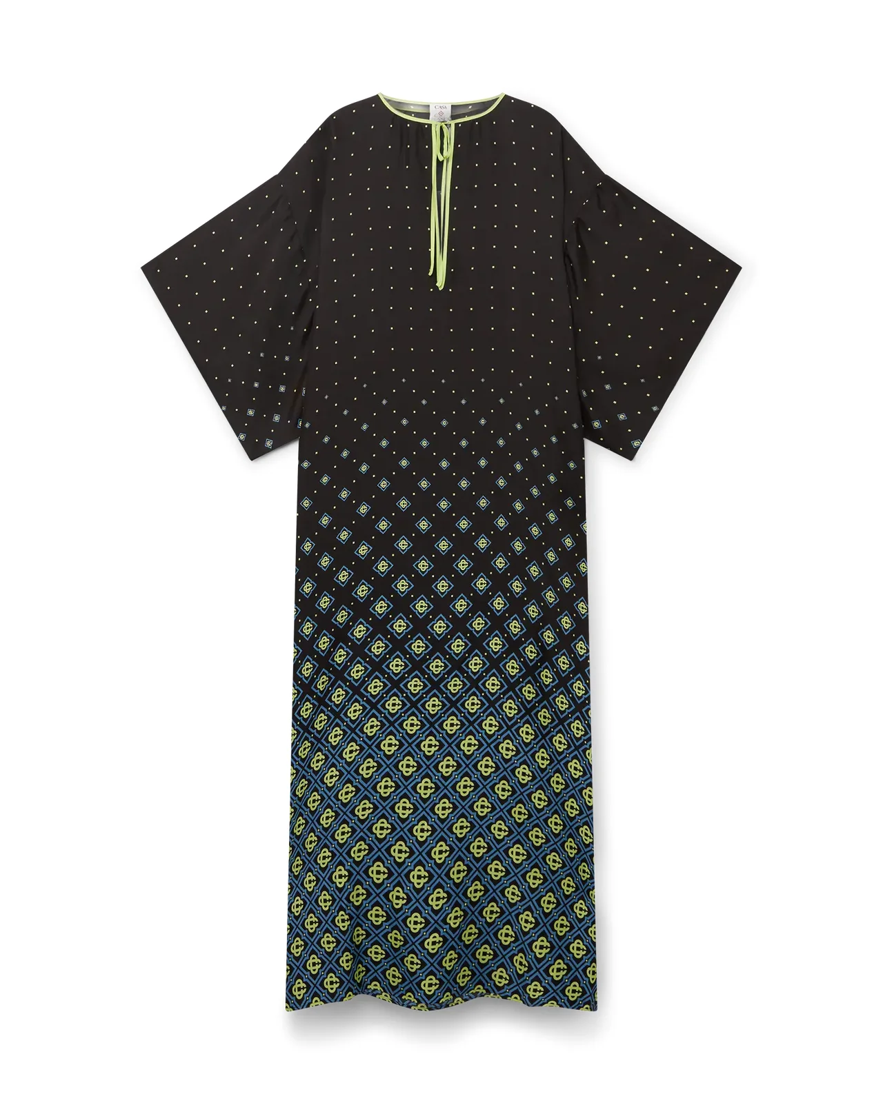 Degrade Monogram Silk Kaftan - 1
