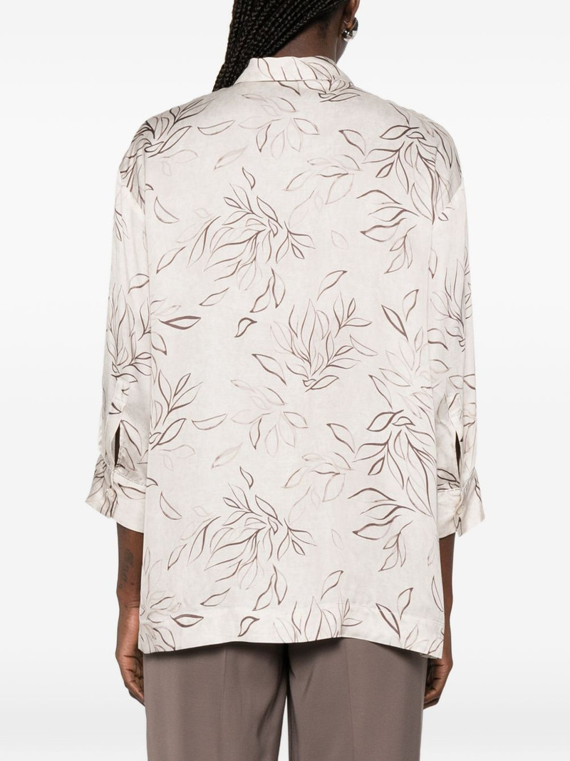 floral-pattern shirt 4