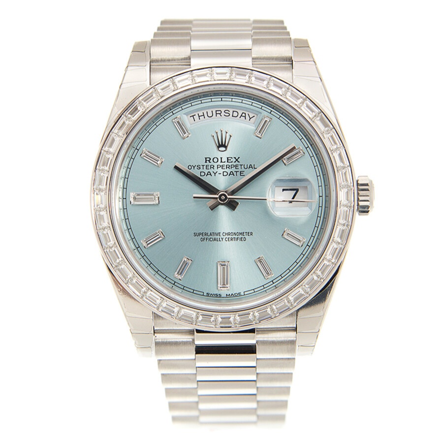 Rolex Day-Date 40 Automatic Chronometer Diamond Men's Watch 228396IBLDP - 3