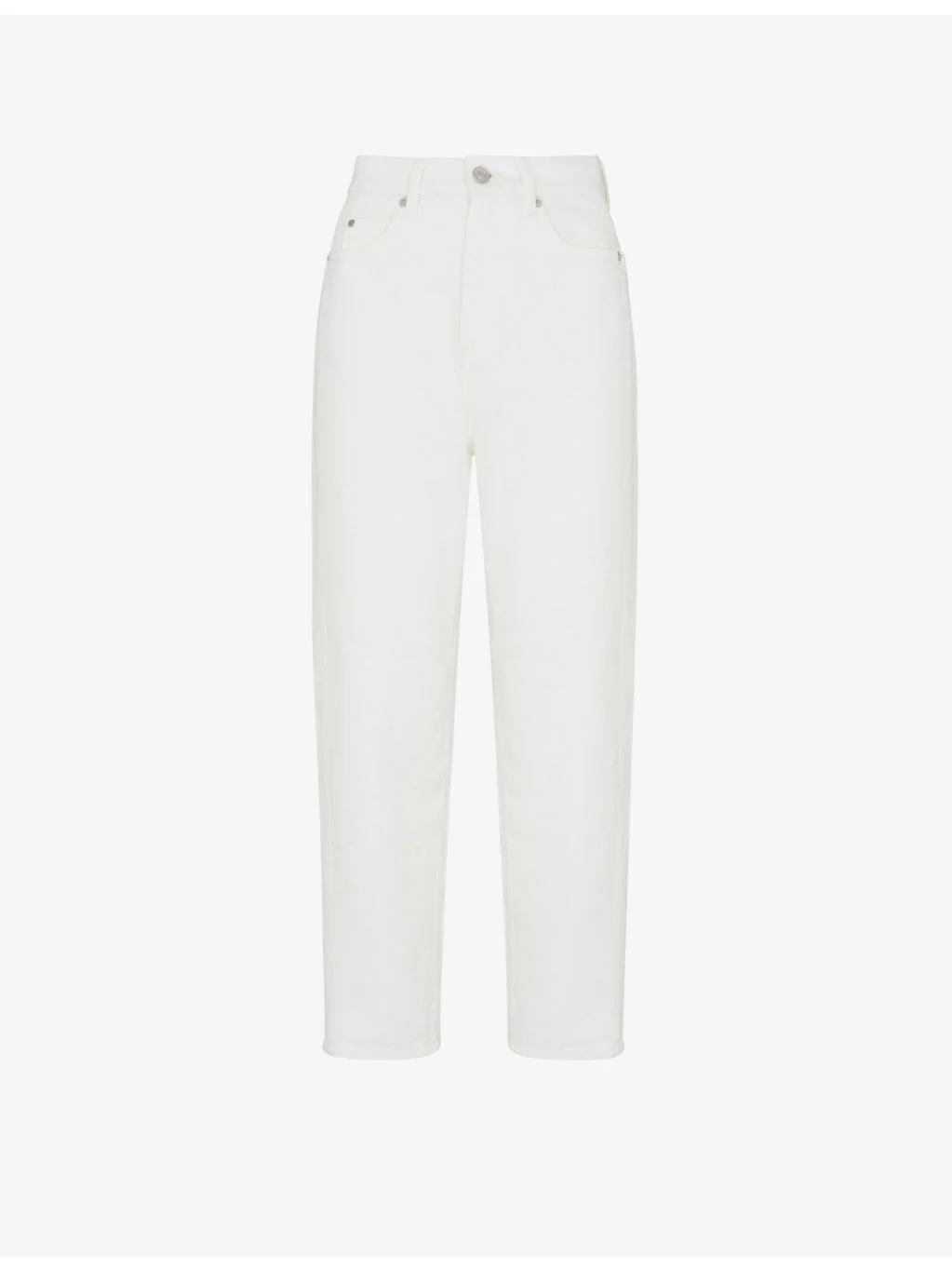 Authentic barrel-leg high-rise jeans - 1