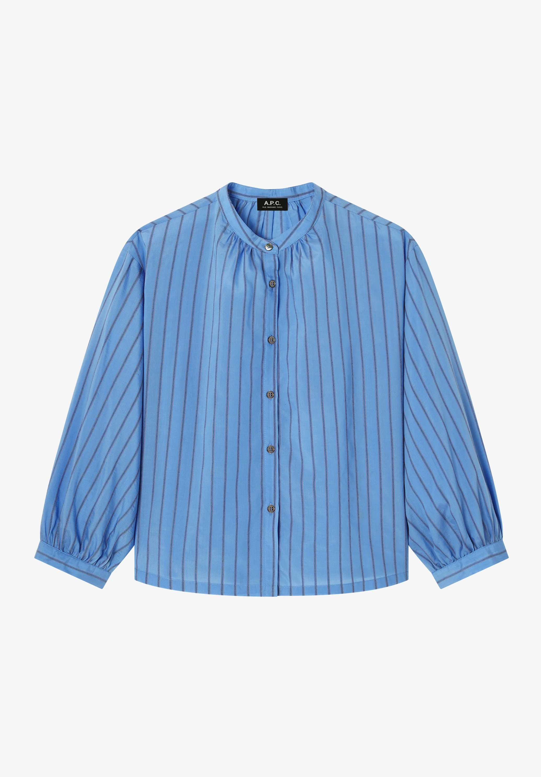 BELA BLOUSE - STAND UP COLLAR BLOUSE - 1