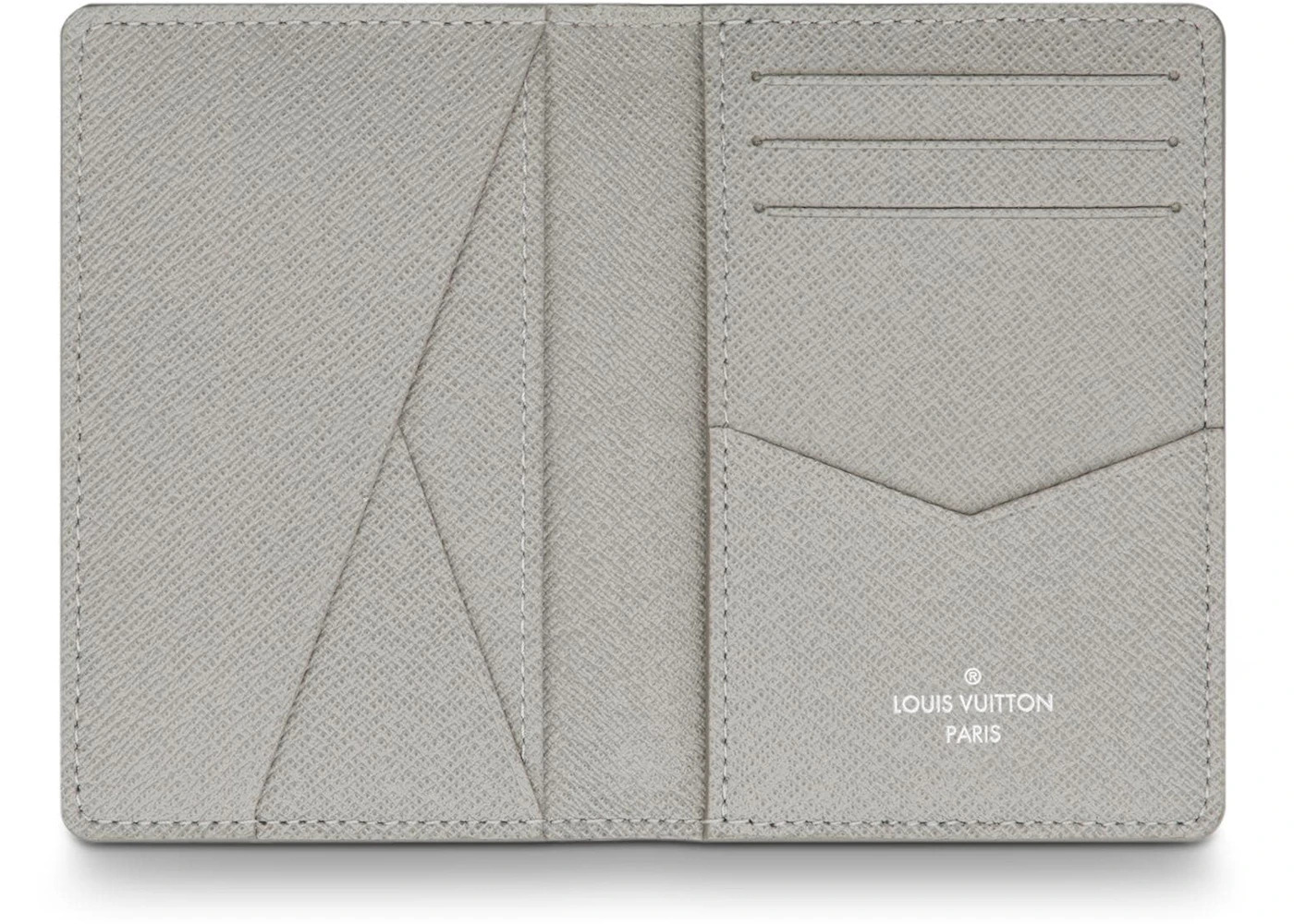 Louis Vuitton Pocket Organizer Monogram Logo Story White - 3