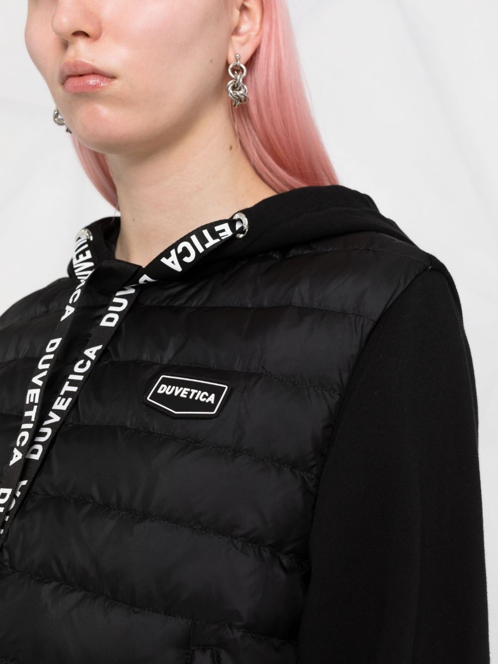 Bolsena panelled hooded puffer jacket - 3