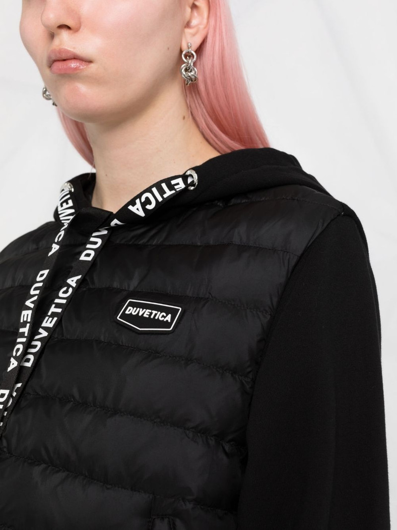 Bolsena panelled hooded puffer jacket 3