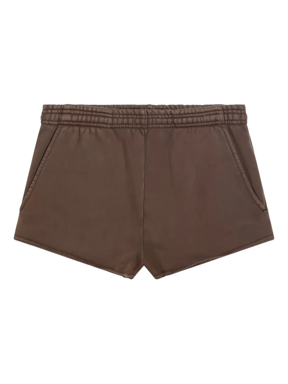 pocket-detail elasticated shorts - 1