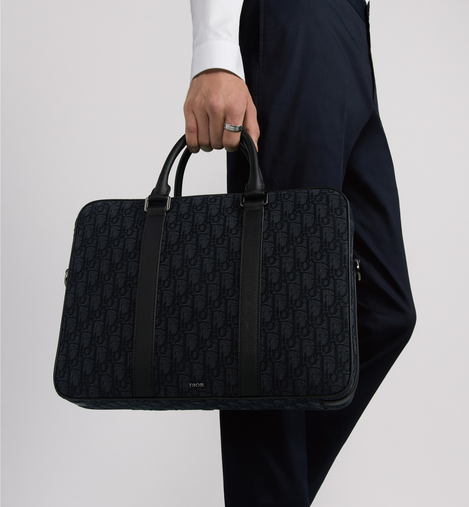 Zipped Briefcase - 2