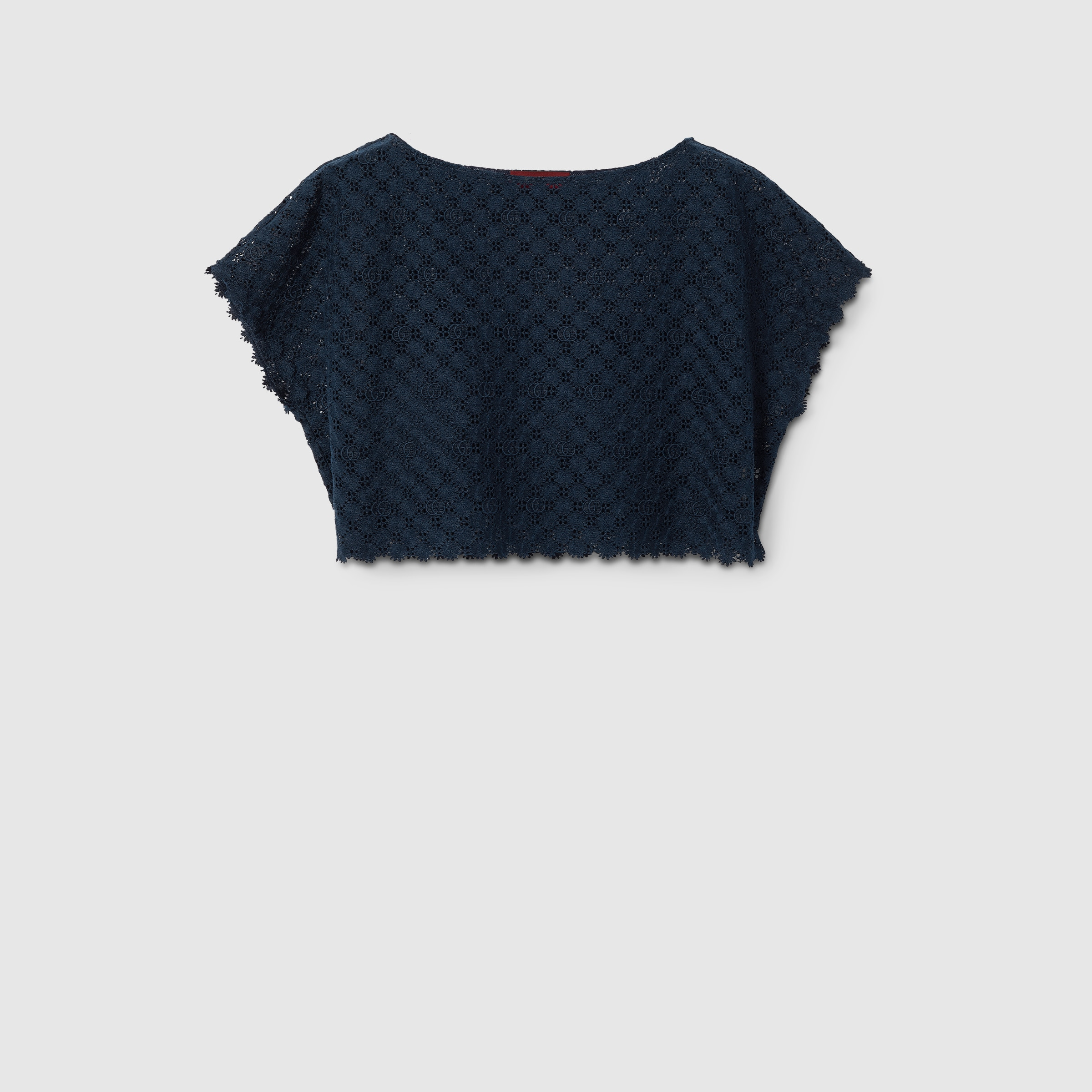 Double G flower lace top - 1
