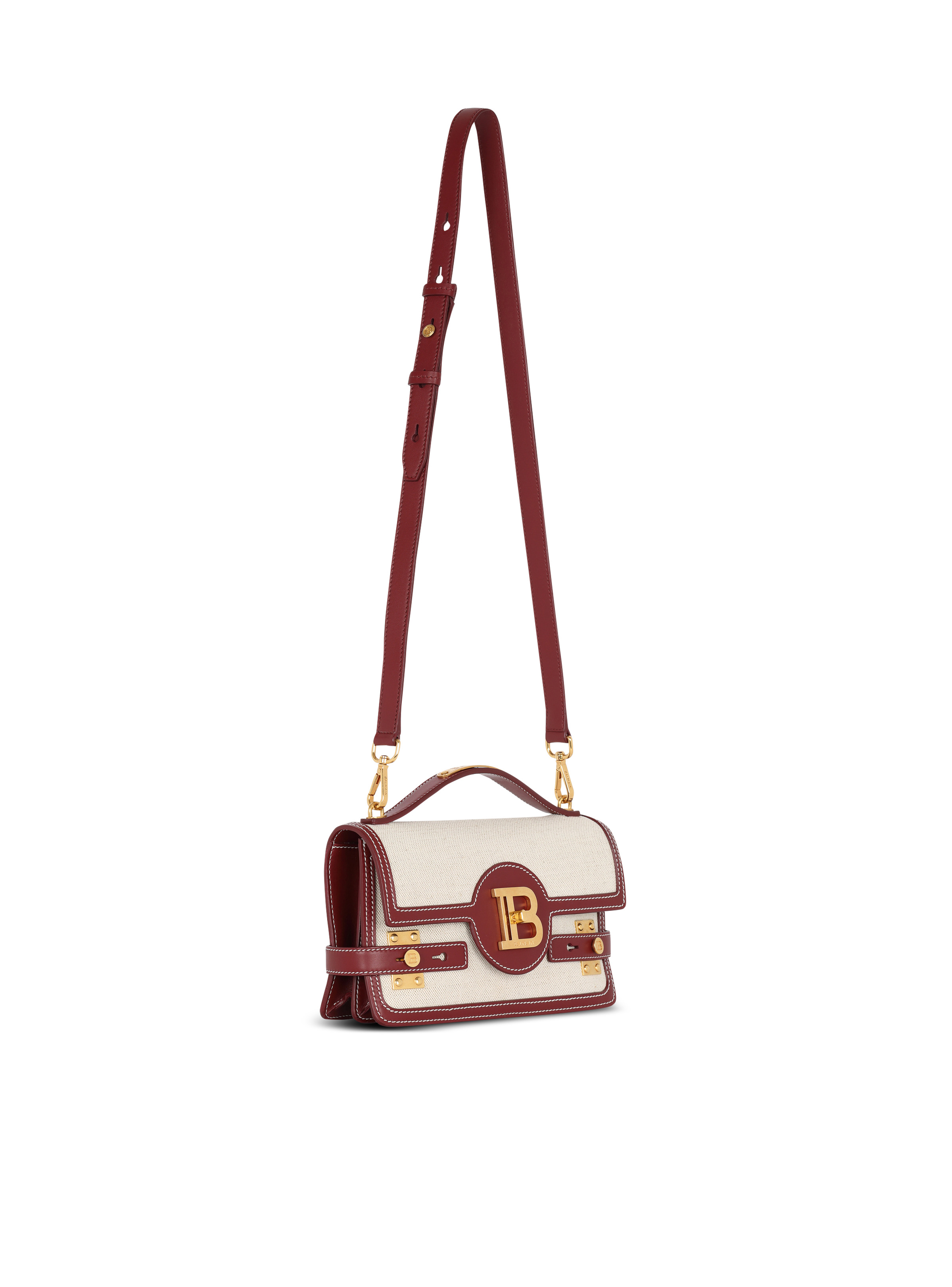 B-Buzz 24 canvas and leather bag - 3