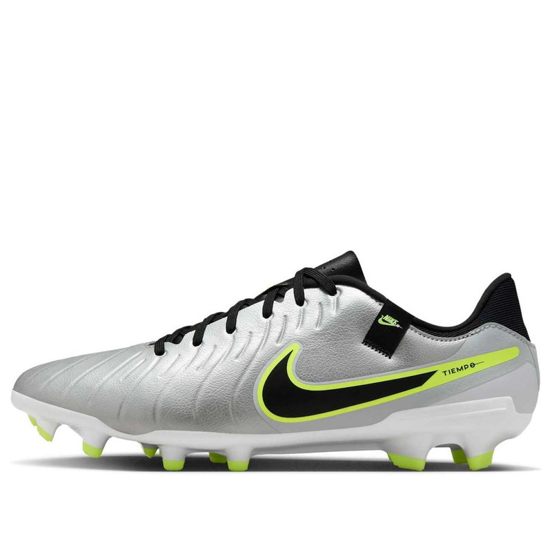 Nike Tiempo Legend 10 Academy MG 'Metallic Silver Volt' DV4337-001 - 1