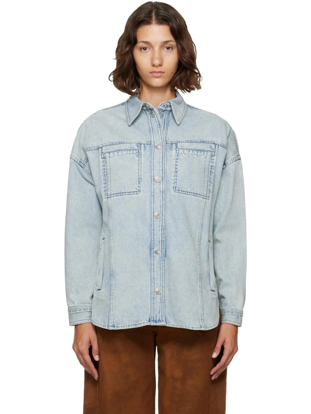 Blue Imana Denim Jacket - 1