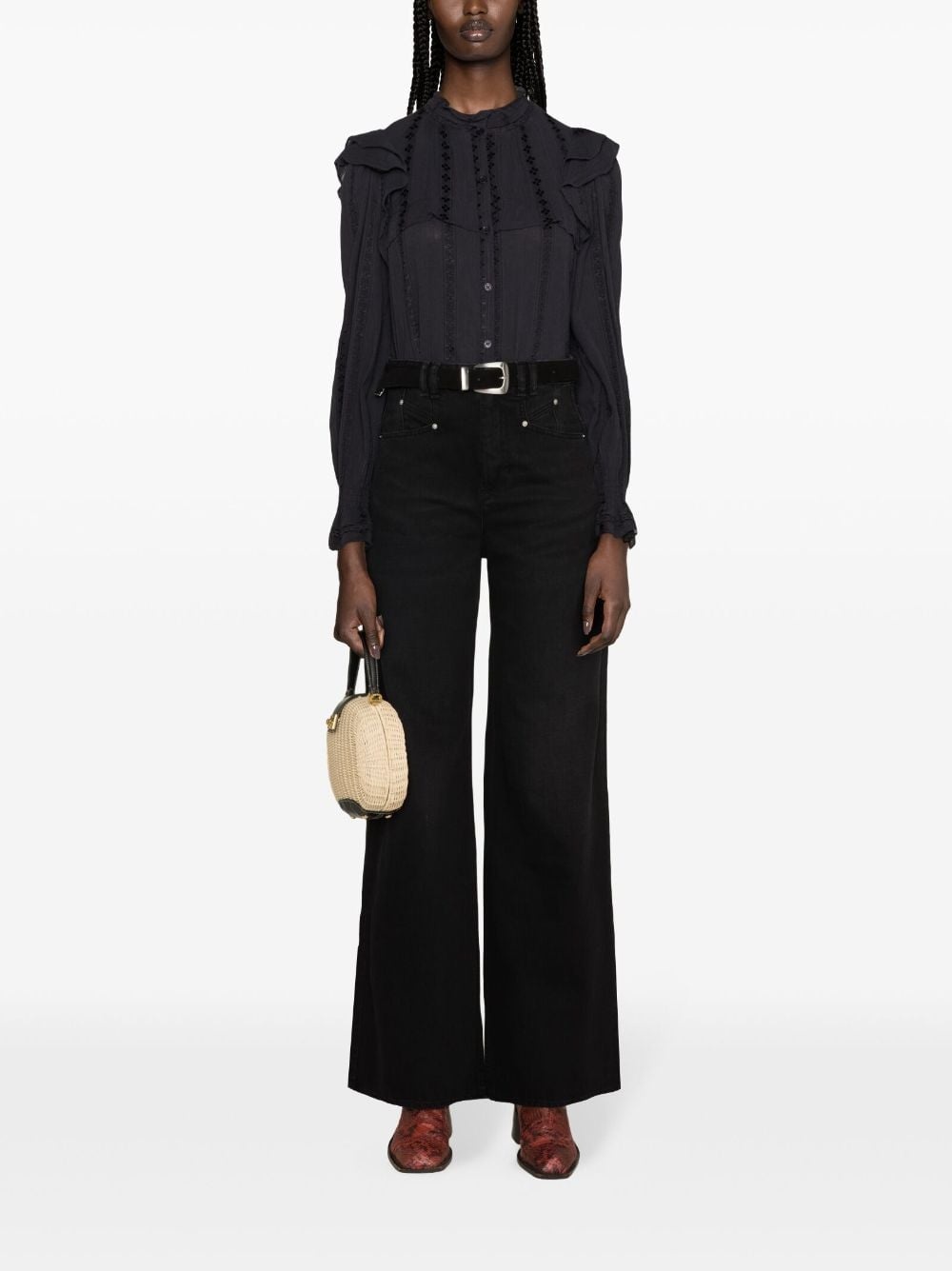 Lemony wide-leg jeans - 2