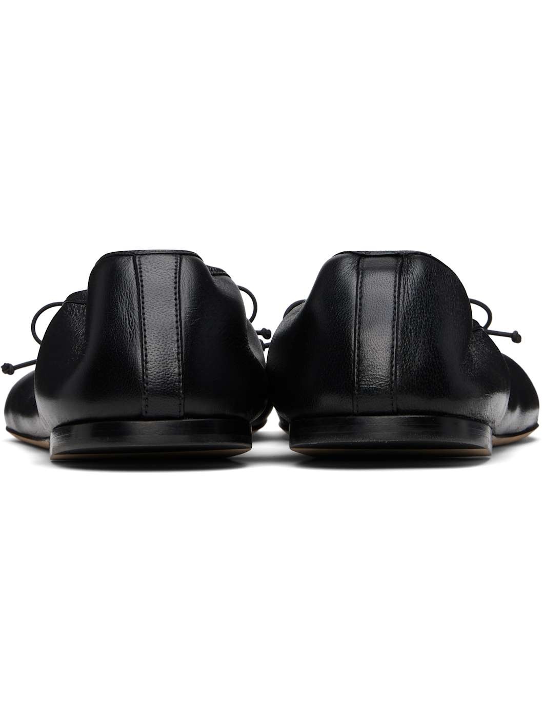 SSENSE Exclusive Black Tabi Stretch Ballerina Flats - 2