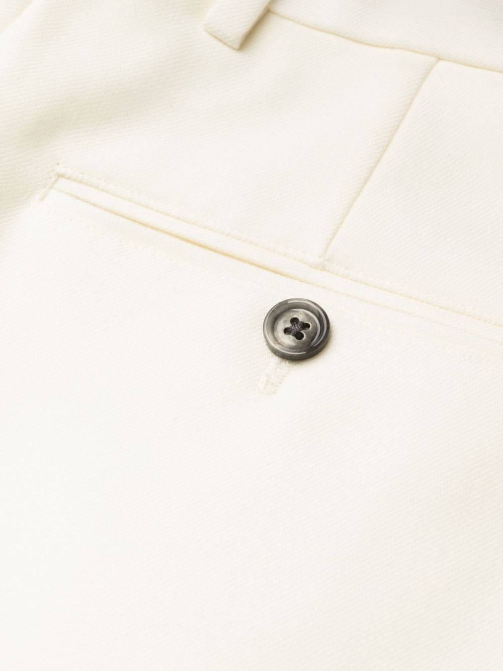 high-waisted flared trousers - 7