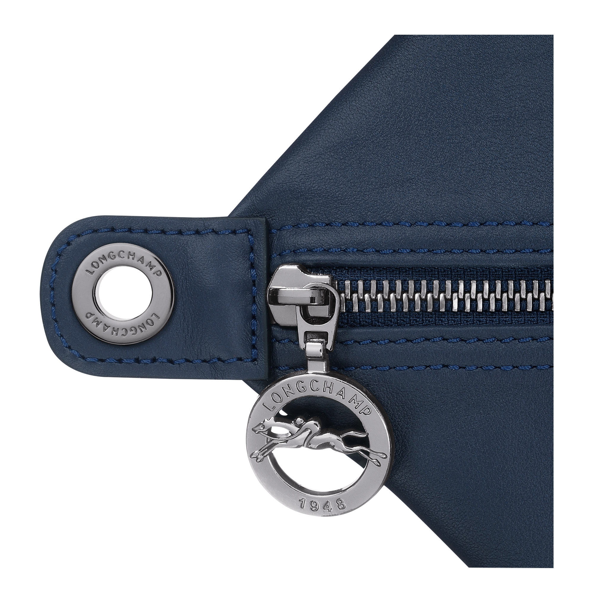 Le Pliage Xtra S Travel bag Navy - Leather - 5