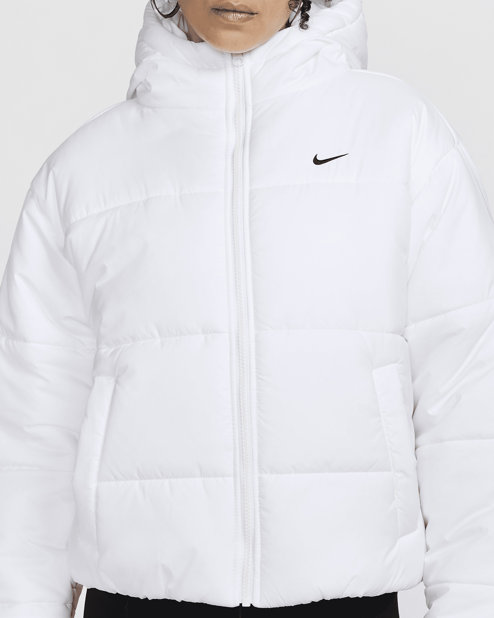 Nike Sportswear Classic Puffer Women's Therma-FIT Loose Hooded Jacket - 4