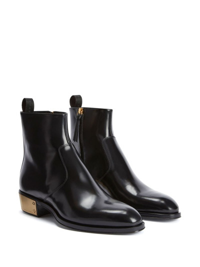 Giuseppe Zanotti Ludhovic II leather ankle boots outlook