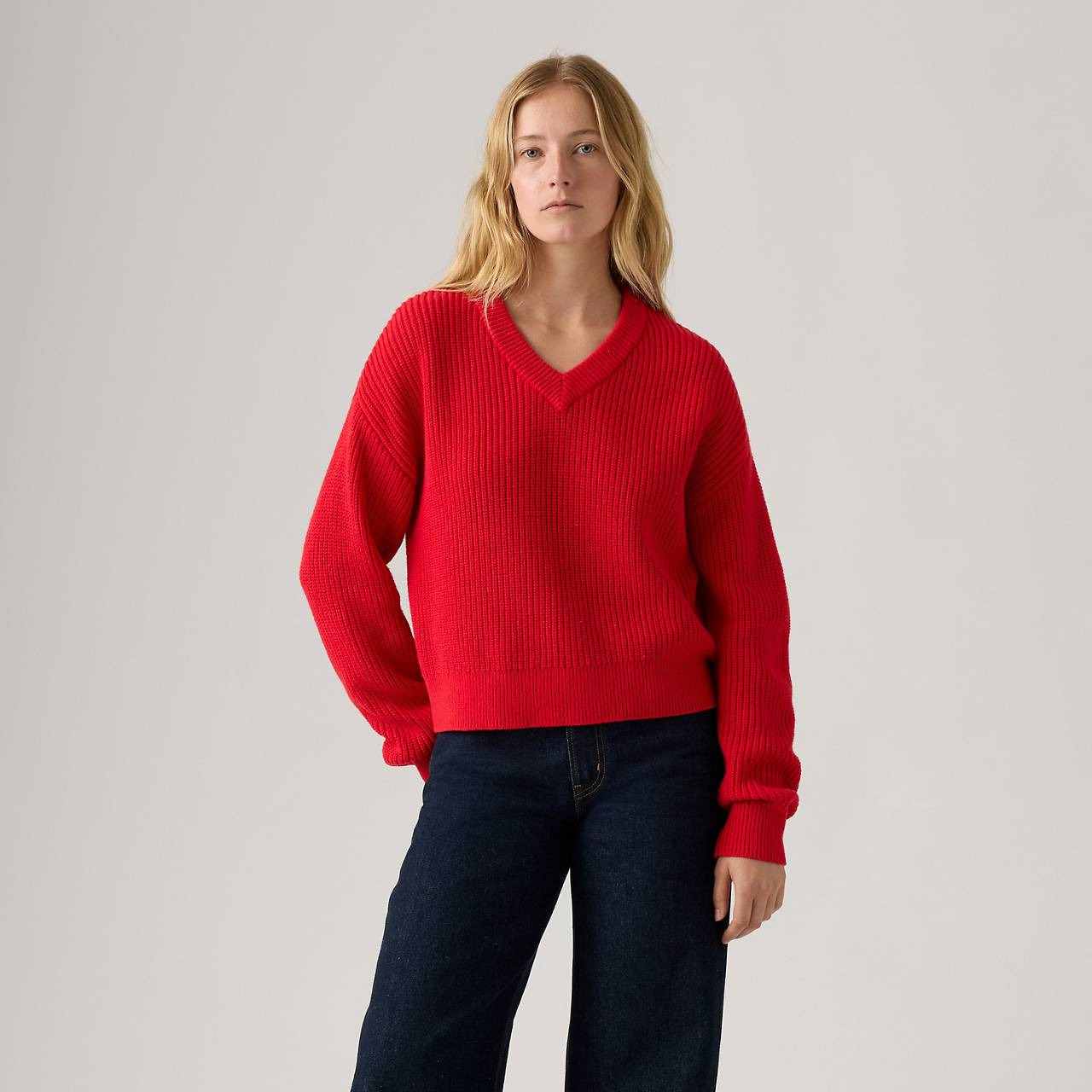 REESE V-NECK SWEATER - 2