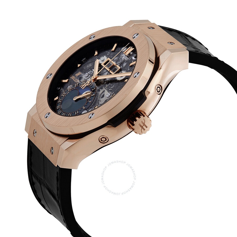Hublot Classic Fusion Aerofusion Moonphase Sapphire Dial 18kt King Gold Men's Watch 517.NX.0170.LR - 2