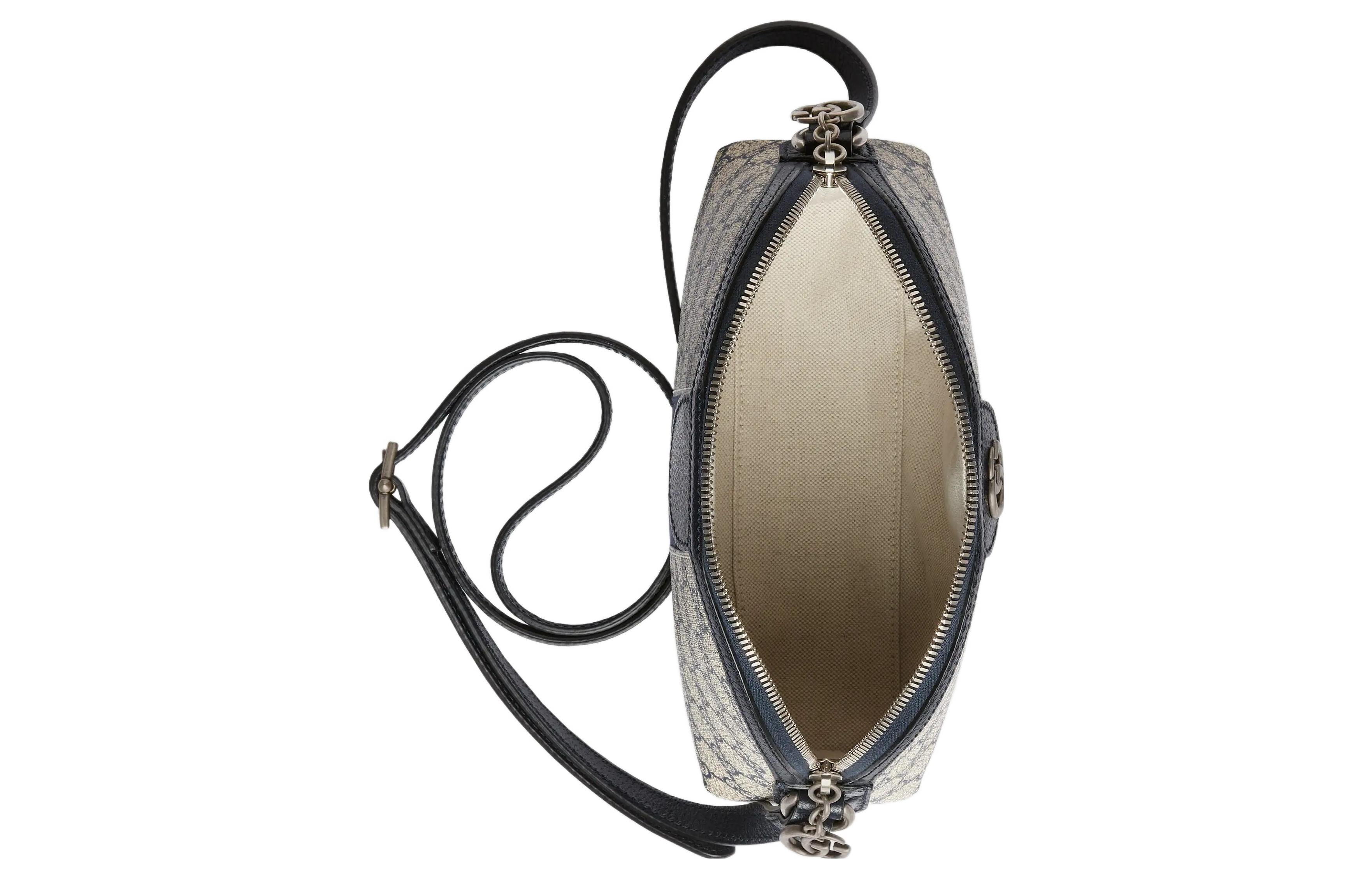 (WMNS) Gucci Ophidia GG Small Shoulder Bag 'Beige Blue' 499621-K05NN-4076 - 6