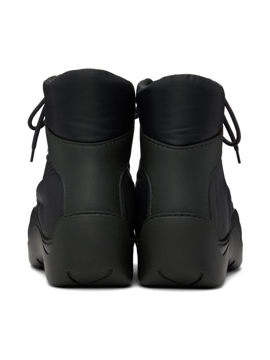 Black Puddle Bomber Boots - 2