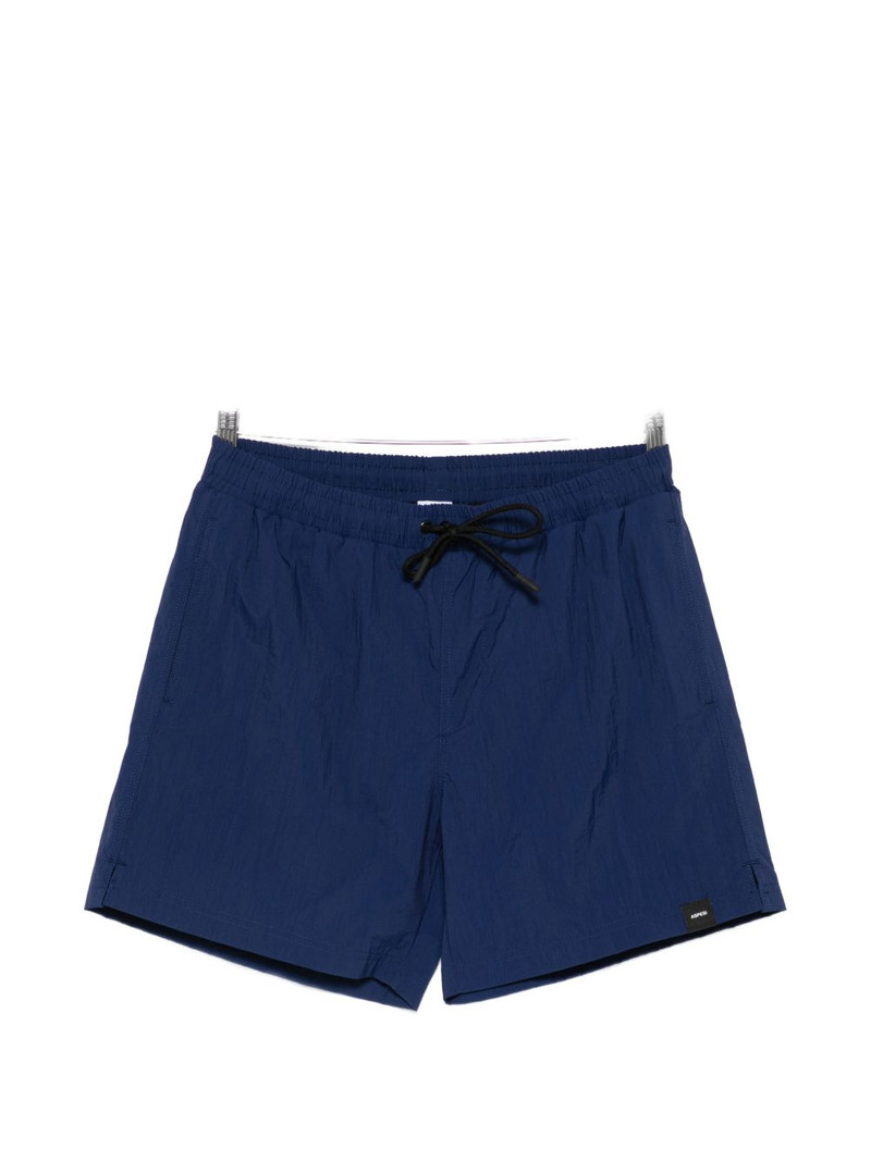 drawstring-waist swim shorts 1