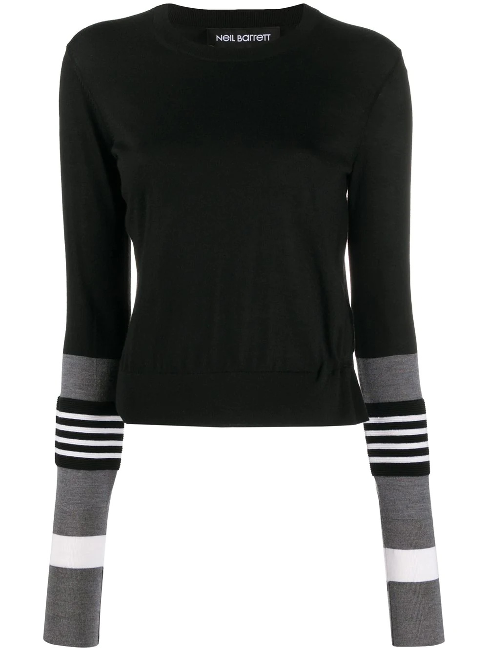 stripe detailing jumper - 1