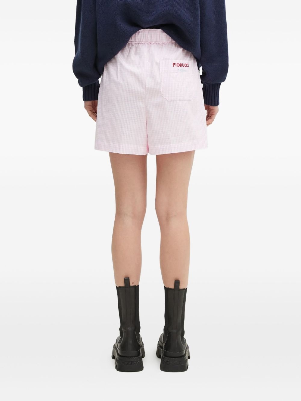 checkered shorts - 4