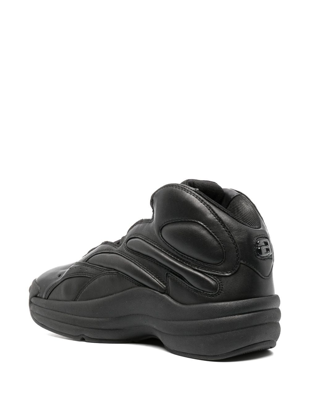 padded-panel low-top sneakers - 3