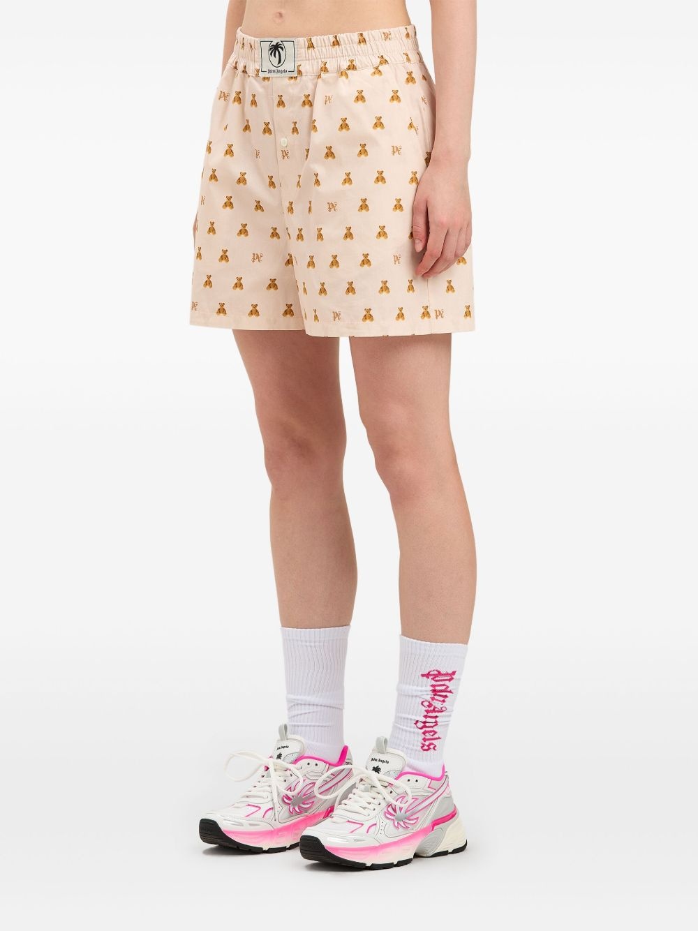 Mini Bear Monogram shorts - 4