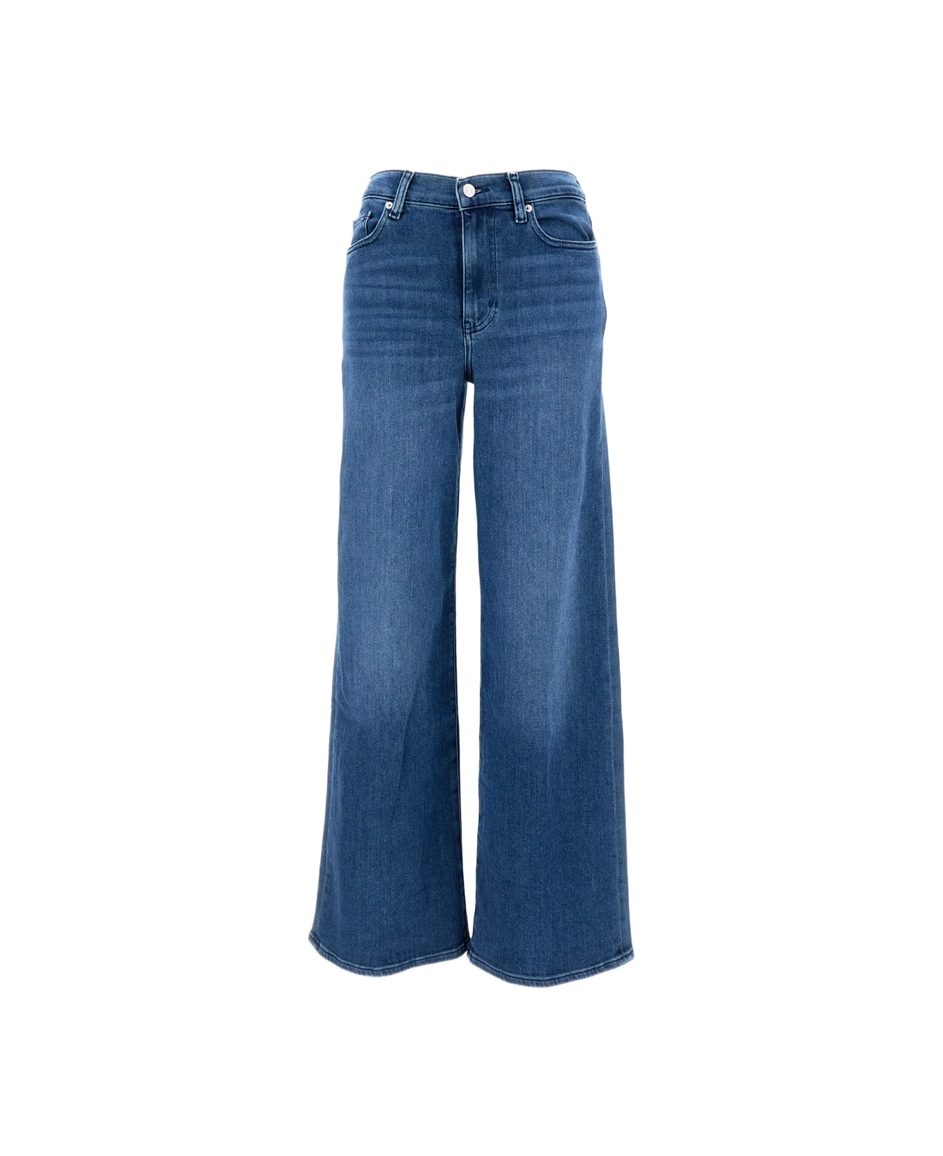 Le Slim Palazzo Jeans - 1