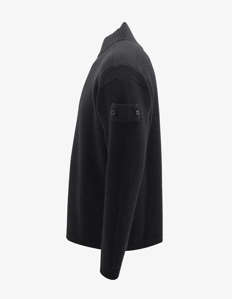 Stone Island Shadow Project Black Roll-neck Sweater - 5