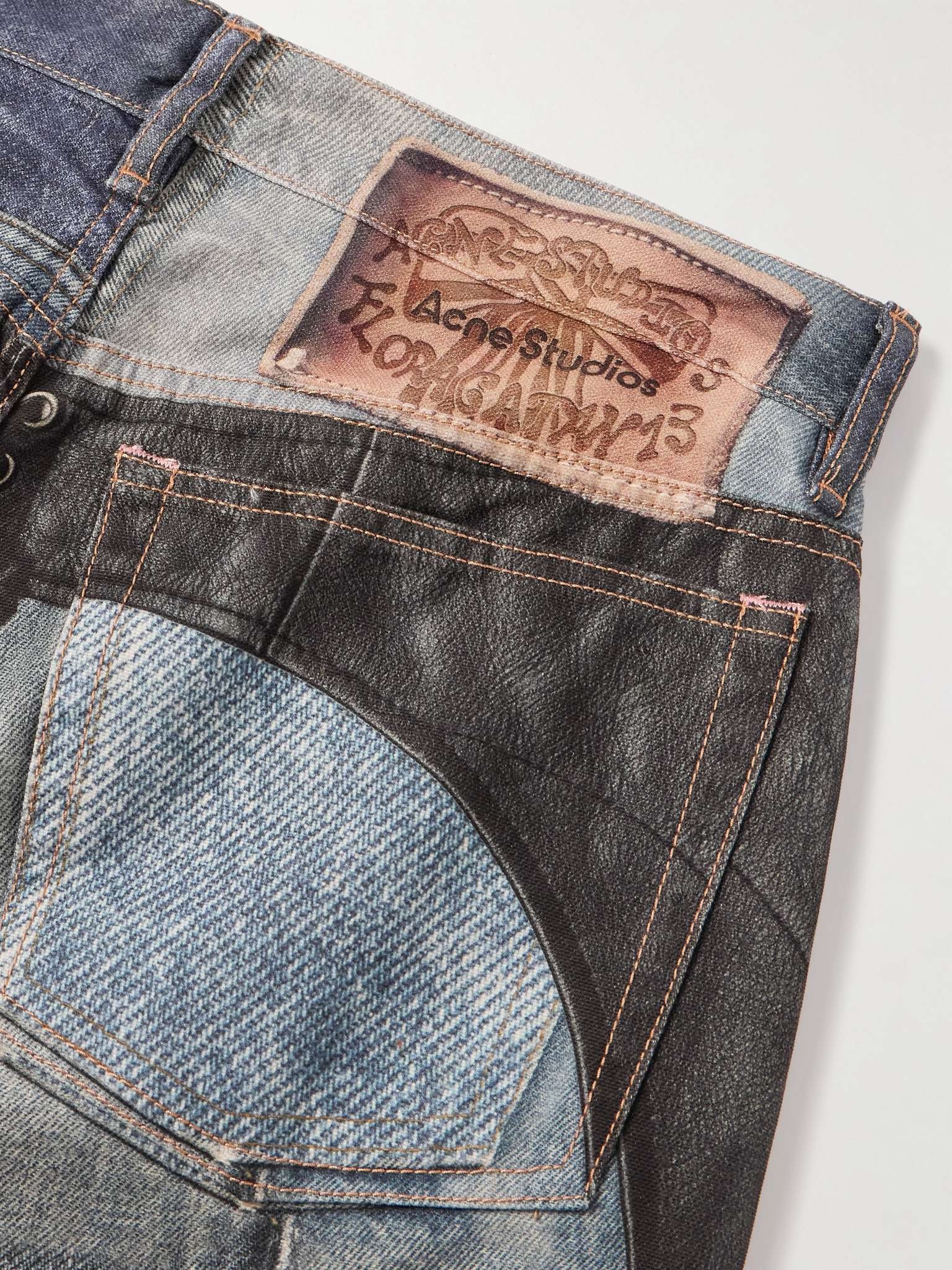 Pentyone Bootcut Trompe L'oeil Jeans - 5