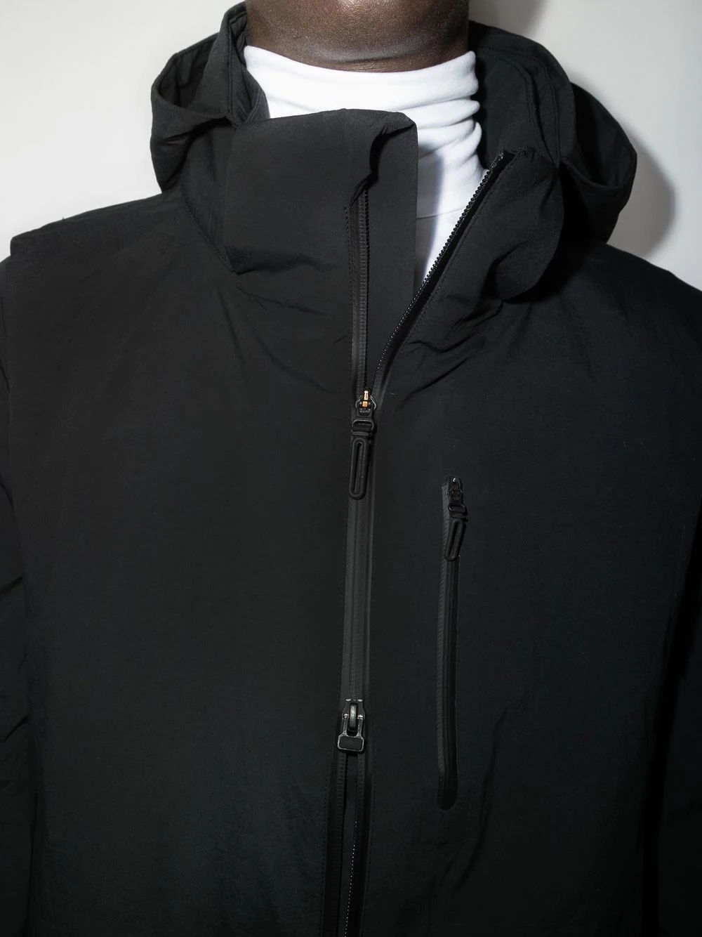 Primeflex detachable-sleeve hooded jacket - 2