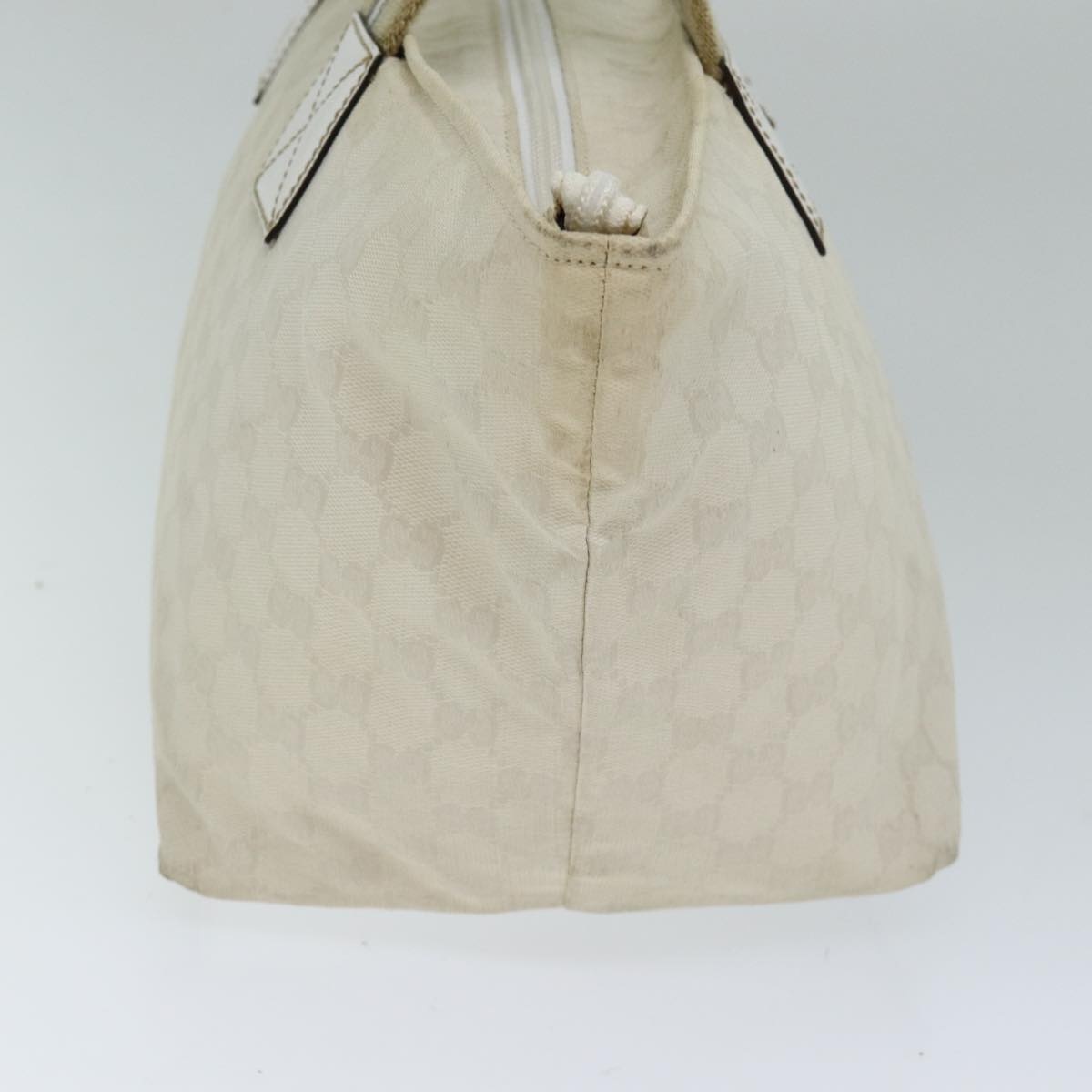 GUCCI GG Canvas Tote Bag White - 4