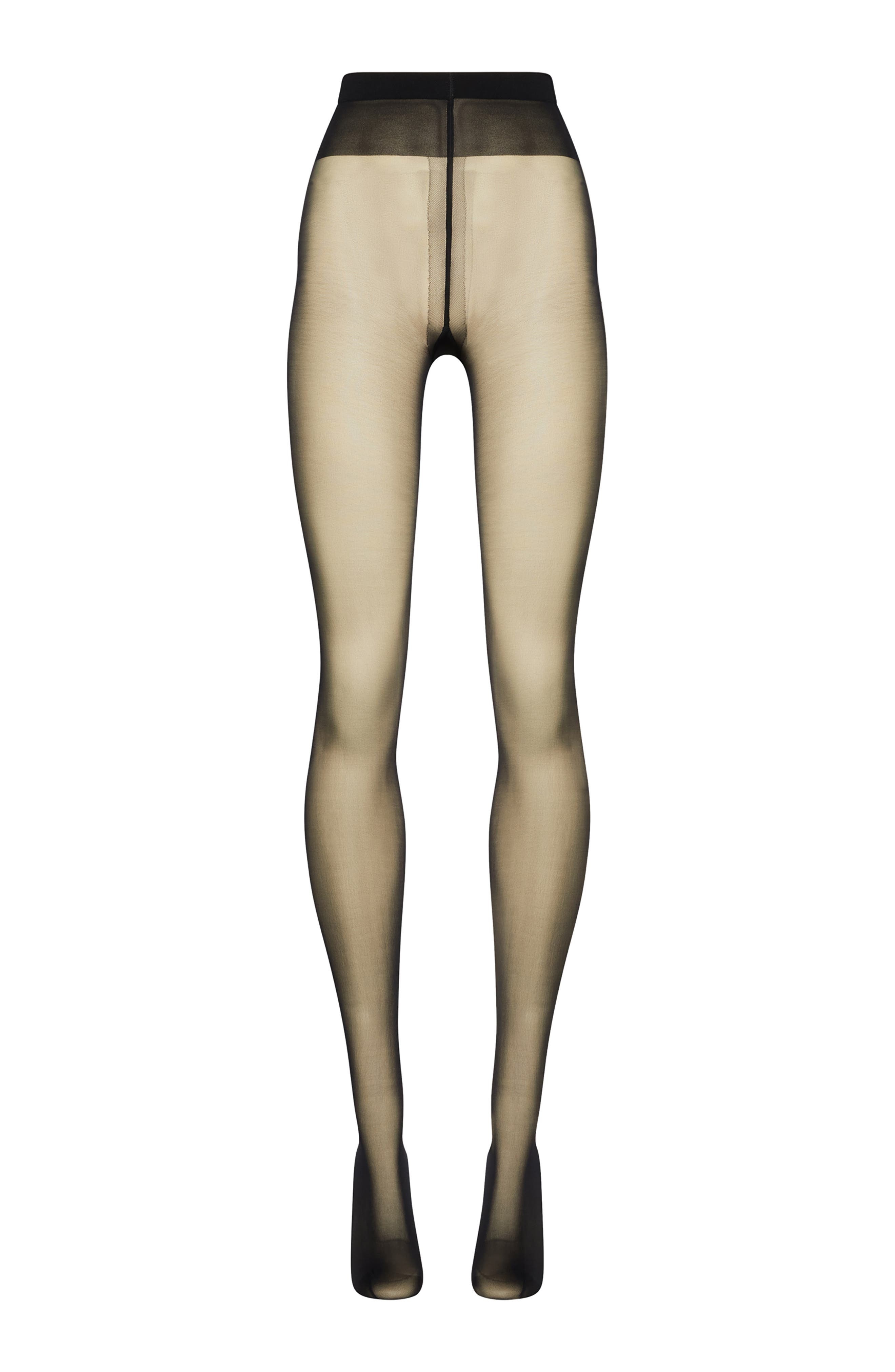 Wolford Individual 10 Pantyhose in Black at Nordstrom - 5