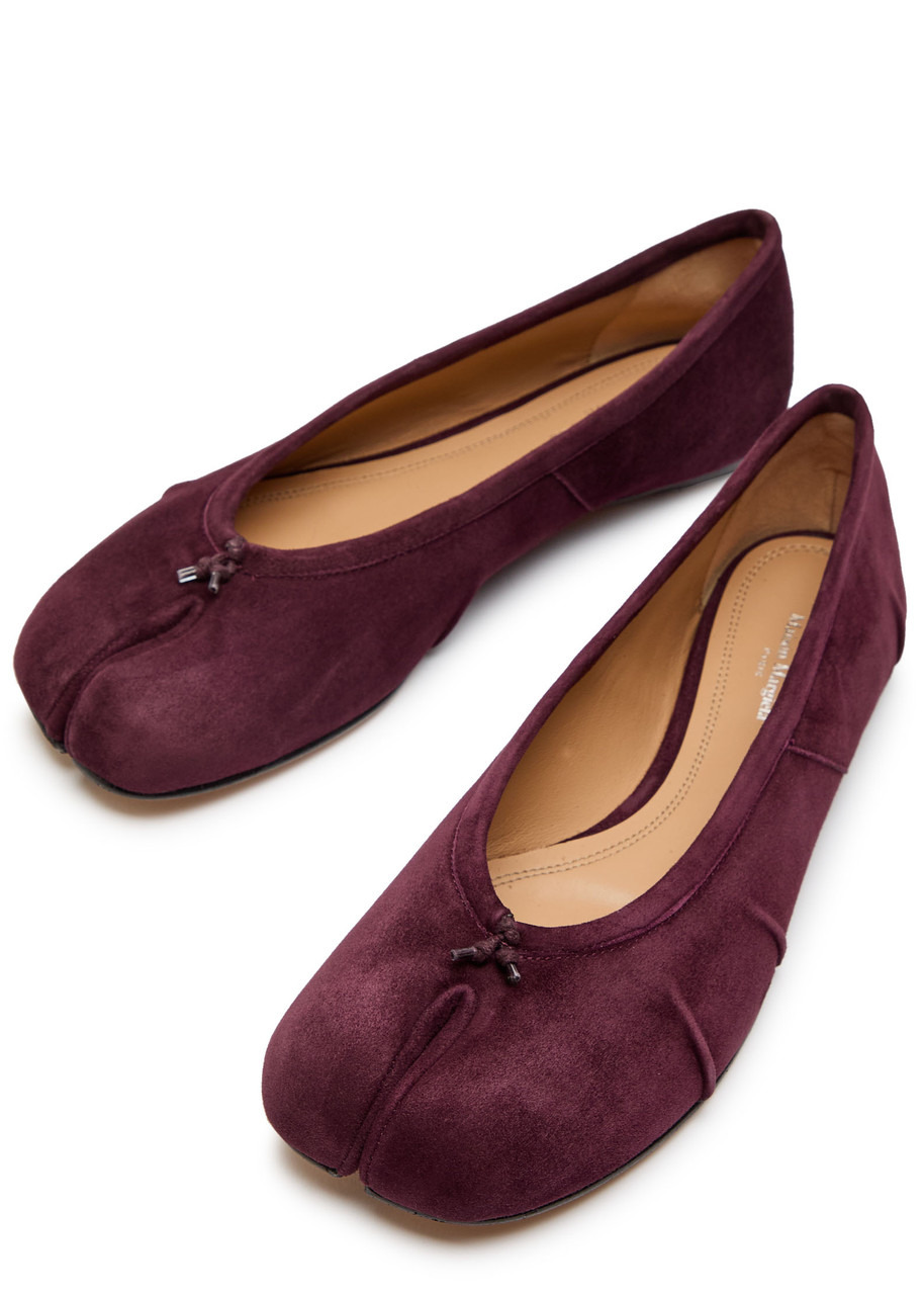Maison Margiela Tabi Suede Ballet Flats - 3
