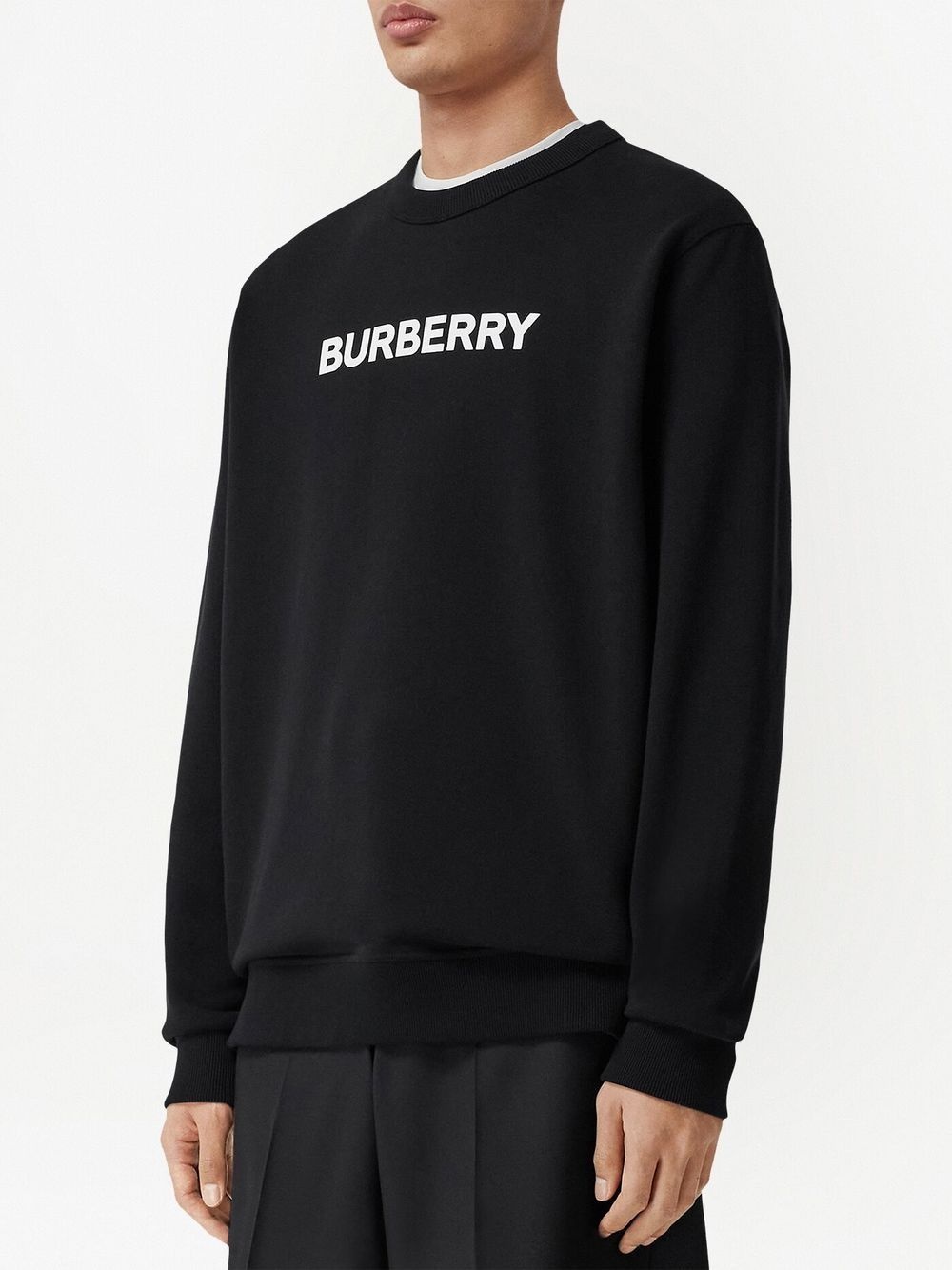 LOGO-PRINT LONG-SLEEVE SWEATSHIRT - 3