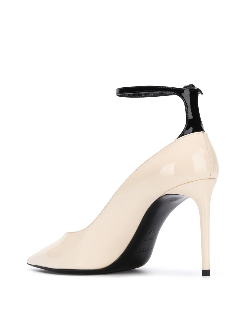 ankle strap pointed pumps - 3