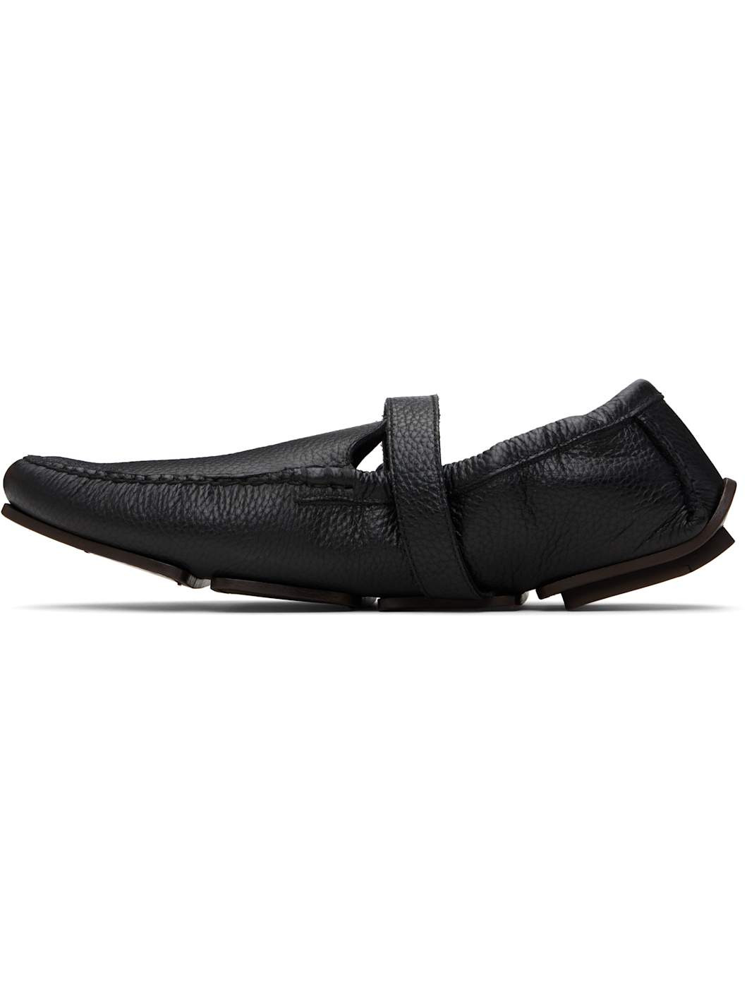 Black Petro Driver Loafers - 3