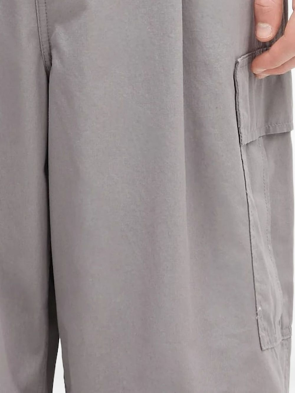 cargo straight-leg trousers - 3